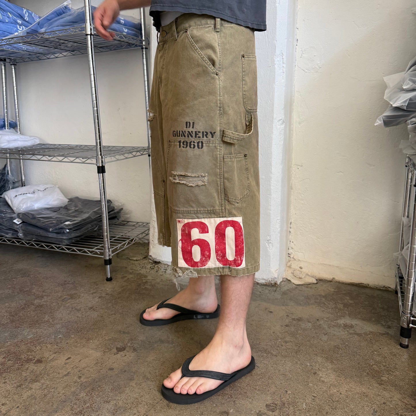 GREEN GUNNERY DK SHORTS