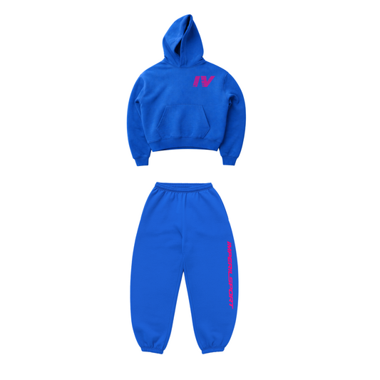 BLUE SPORT SWEATSUIT