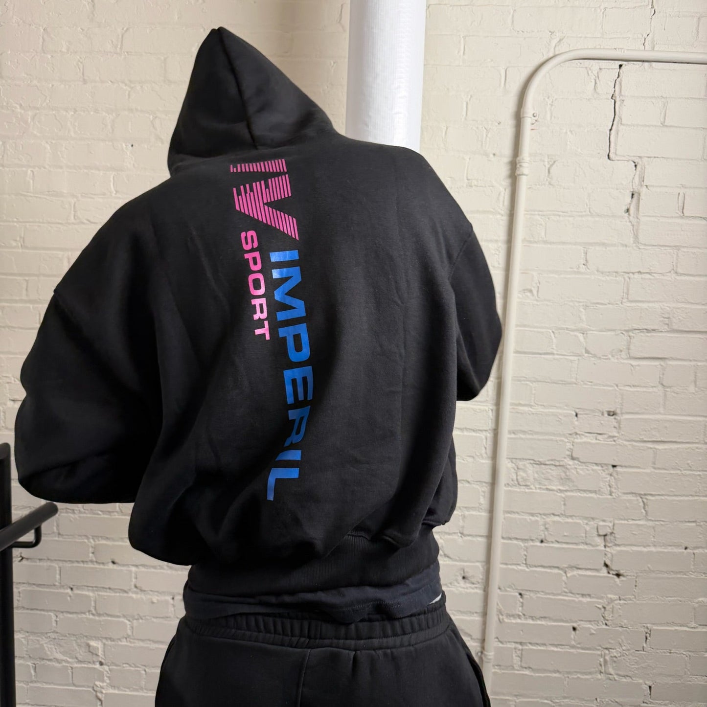 BLACK SPORT SWEATSUIT