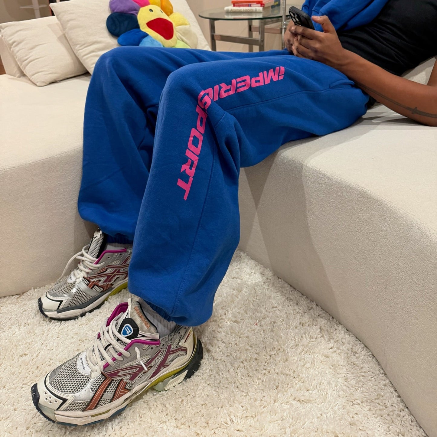 BLUE SPORT SWEATSUIT