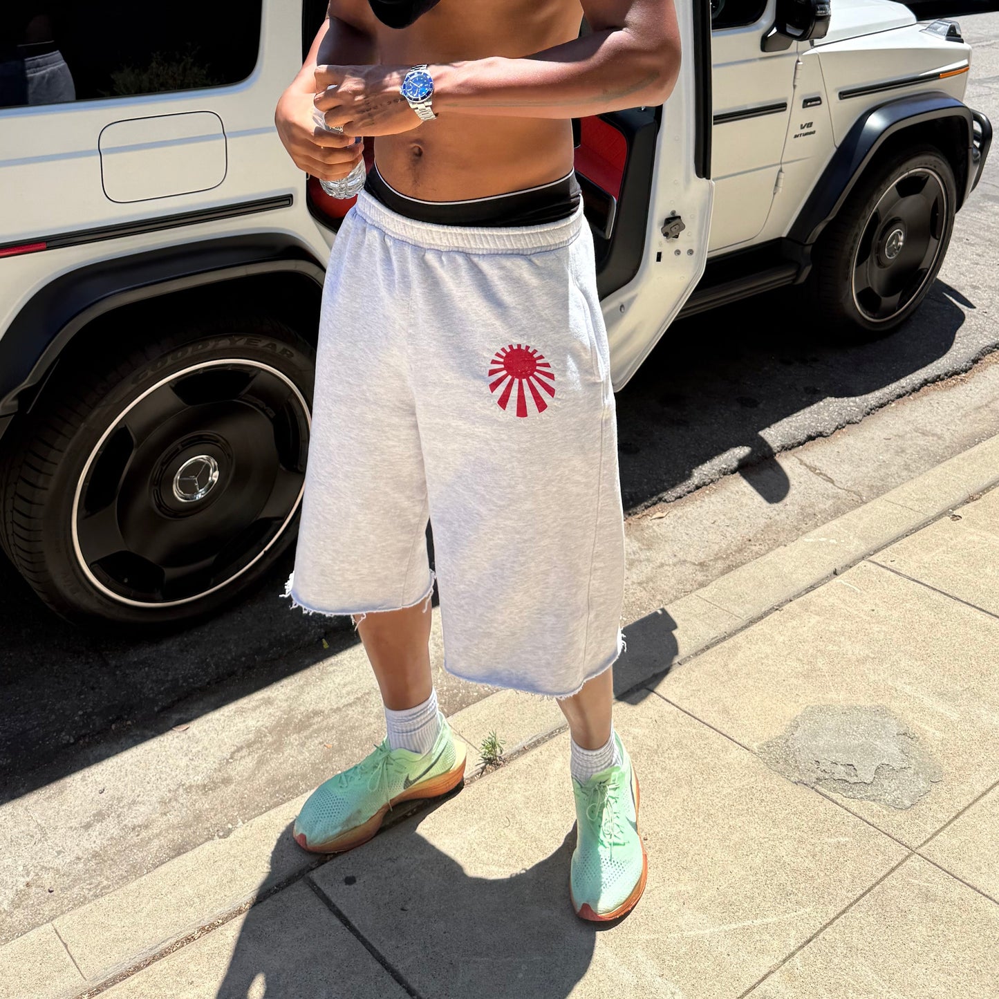 GREY SPORT DIVISION SHORTS