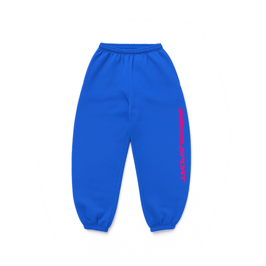 BLUE SPORT SWEATPANTS