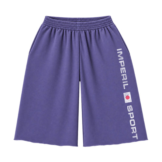 PURPLE SPORT SHORTS