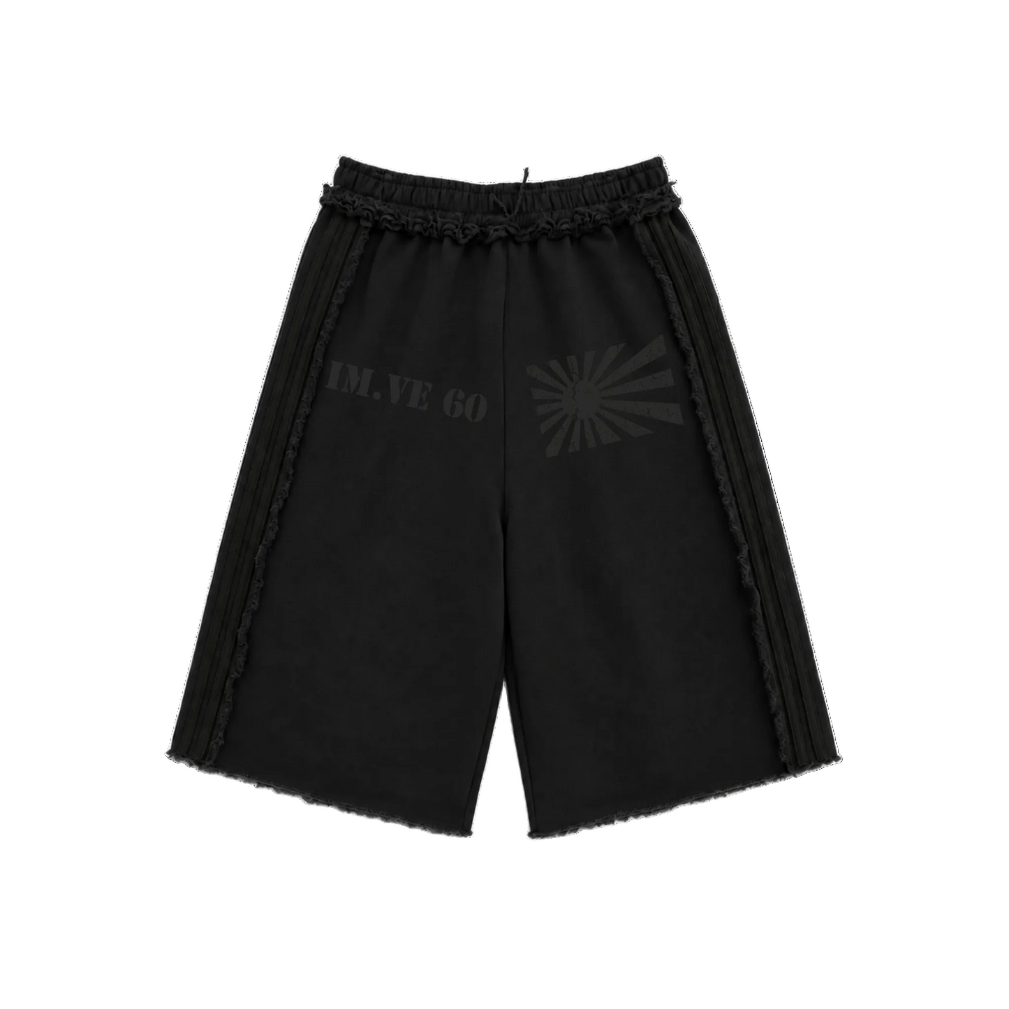 BLACK RISING SUN SHORTS