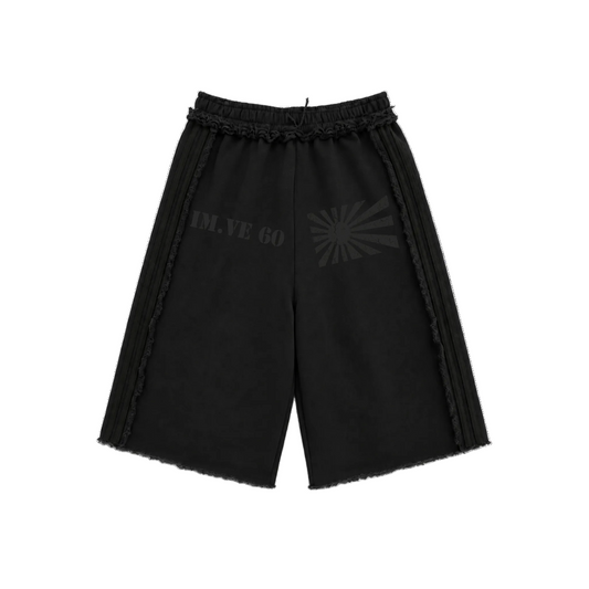 BLACK RISING SUN SHORTS