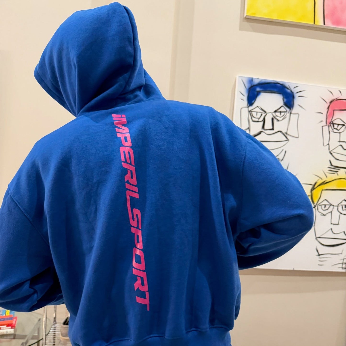 BLUE SPORT SWEATSUIT