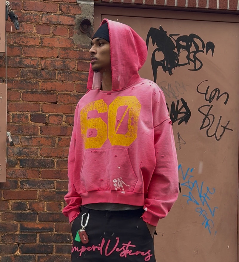 60 THRASHED HOODIE