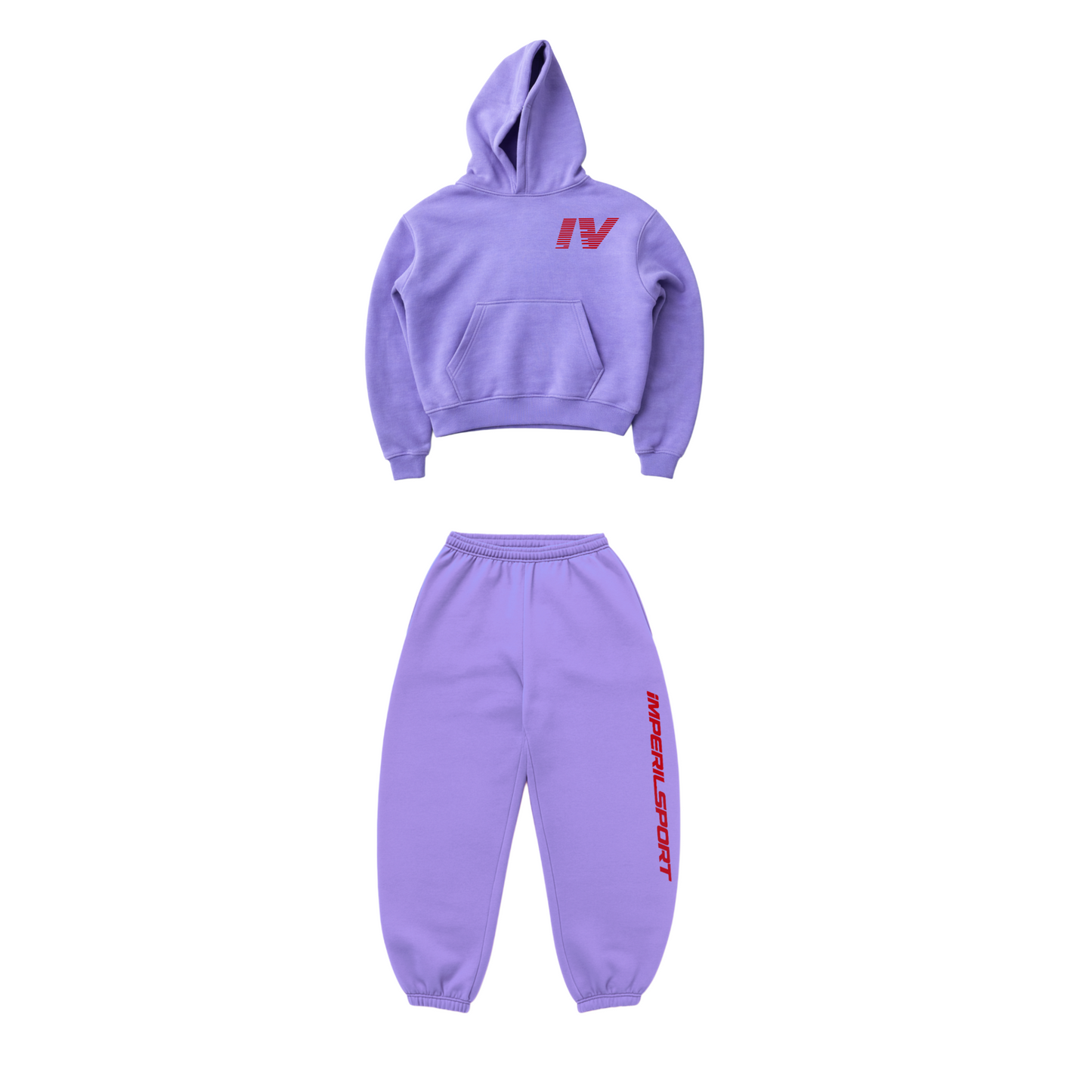 PURPLE SPORT SWEATSUIT
