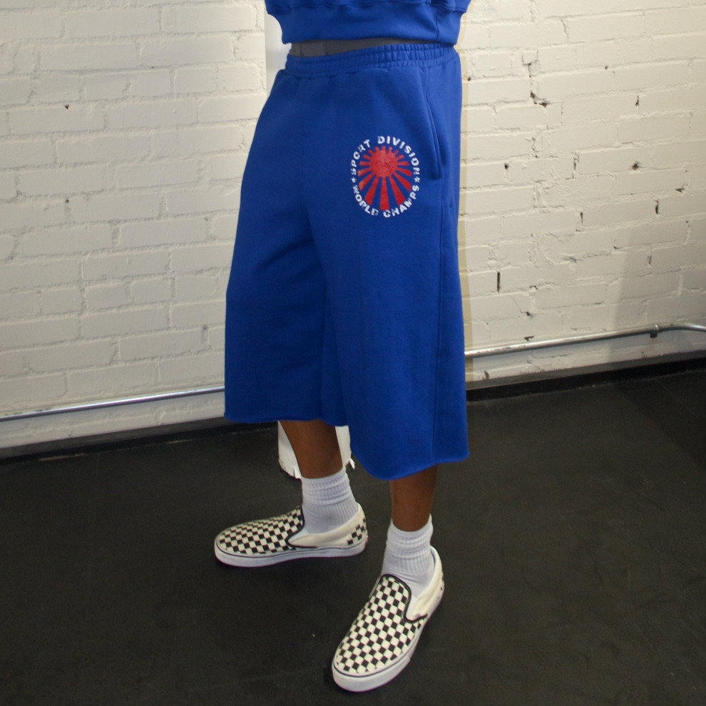 BLUE SPORT DIVISION SHORTS