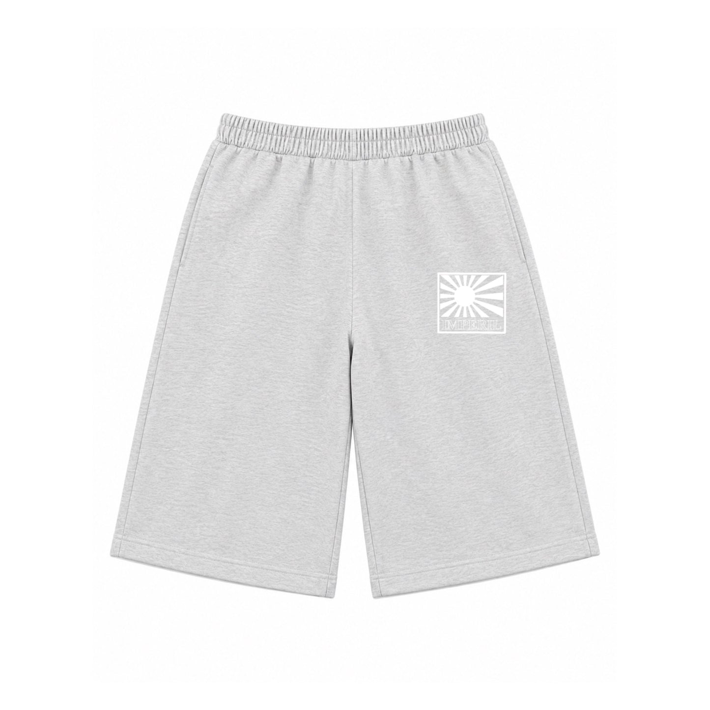 GREY BASIC SHORTS