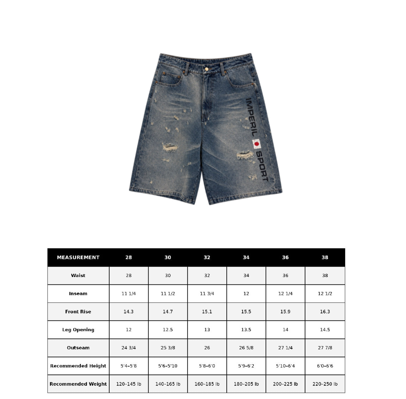 SPORT JORTS