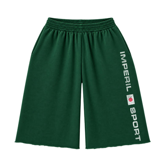 GREEN SPORT SHORTS