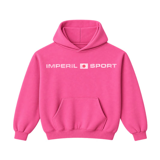 PINK SPORT HOODIE