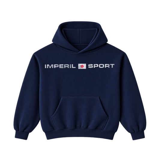 NAVY SPORT HOODIE