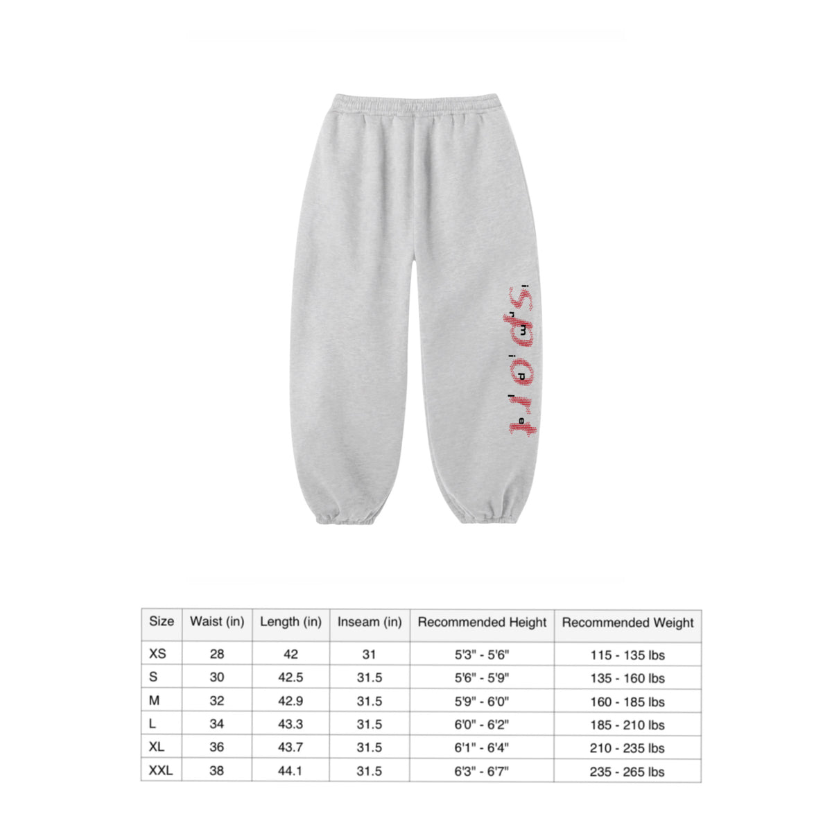 SPORTIER SWEATS